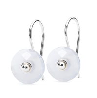 Orecchini Trollbeads Donna Orecchini in Pietre dure Calcedonio TSTEA-00009 - TSTEA-00009